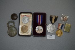 George V Commemorative Medallions, Small Vesta, et