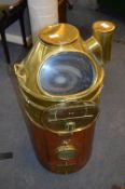 Ship's Brass Binnacle Compass