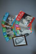 Collection of Twenty Elvis Monthly Magazines