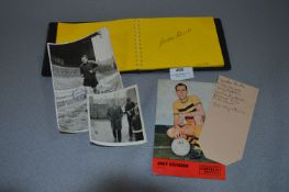 Autograph Album - 1960's Football Player Including