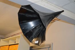 Black Painted Gramophone Horn