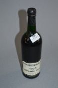 Bottle of Cockburn's 1970 Vintage Port