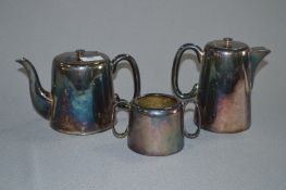 Three Piece Silver Plated Tea Set