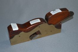 Thomas Ibbotson Wood & Brass Bull Nose Shoulder Plane
