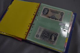 British Bank Notes, Ration Books and Beverage Labels