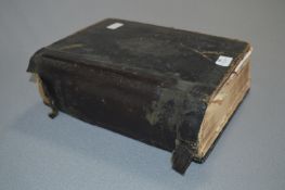 Victorian Leather Bound Bible circa 1862