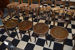 Four Bentwood Dining Chairs
