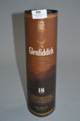 Bottle of Glenfiddich Single Malt Scotch Whiskey