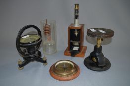 Selection of Scientific Instruments Including a Mi