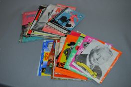 Selection of Theater Programs and Magazines