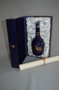 Bottle of Chateau Limoges Courvoisier Cognac Champ