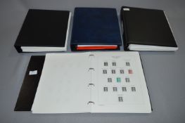 Four Stamp Albums - Great Britain and Commonwealth