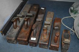 Selection of Six Wooden Block Planes