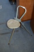 Metal Folding Shooting Stick Stool