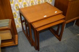G-Plan Teak Nest of Three Tables