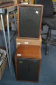 Pair of Wharfdale Denton Teak Speakers