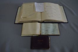 Album of Autographs and Photos - 1930 Stage and Fi