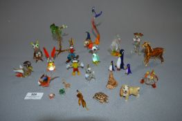 Collection Murano Glass Animals