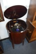 Celebrity Circular Wind Up Gramophone Cabinet