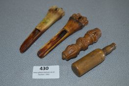 Carved Bone Items etc.