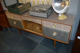 1950's Two Tone Melamine Sideboard Drinks Cabinet