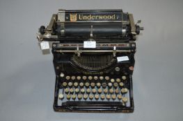 Underwood Typewriter Number 5 Dated 1927