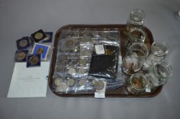 Collection of British and World Coins Including Co