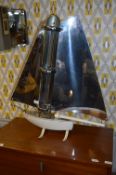 Art Deco Electric Fire in the Form of a Yacht