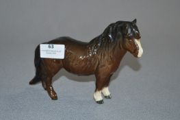 Beswick Figurine - Brown Pony
