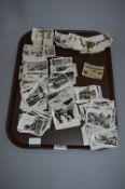 Collection of Senior Service Cigarette Cards