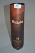 Bottle of Glenfiddich Single Malt Scotch Whiskey 1