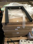 *Pallet Containing Eight Electric Fire Space Frame