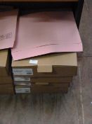 *Four Boxes of Extra Capacity Probate Wallets (Pin