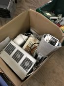*Box of Assorted CCTV Control Equipment, External