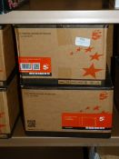 *Two Boxes of 500 C5 Manila Press Seal Window Enve