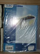 *Twelve Packs of Elba Tahiti Document Wallets