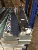 *Four Boxes of 25 Pure Silk Ties