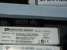 *Five Dedicated Macros TransVU LED Status Monitors