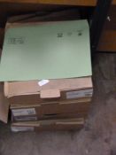 *Four Boxes of High Capacity Document Wallets (Thr