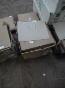 *Four Boxes of 25 Foolscap Spring Pocket Files (Bu