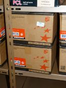 *Two Boxes of 500 C5 Manila Press Seal Window Enve