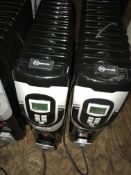 *Two Oil Filled Radiators with Electric Timers