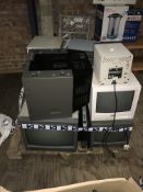 *Pallet Containing Monitors