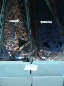 *Four Boxes of 25 Pure Silk Ties