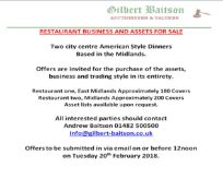 PLEASE DO NOT BID ON THIS LOT - ANY INTERESTING PARTIES PLEASE CONTACT ANDREW BAITSON on 01482 500