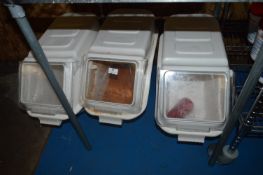 *Three Flour Bins