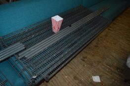 *Four Teir Grey Painted Cold Room Storage Rack 150