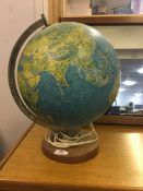 Terrestrial Globe Table Lamp