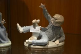Nao Figurine - Boy with Dog
