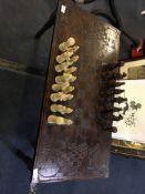 Chessboard Coffee Table and Chess Set